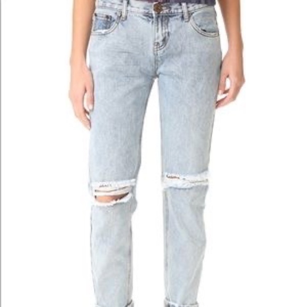 One Teaspoon Awesome Baggies Boyfriend Jeans